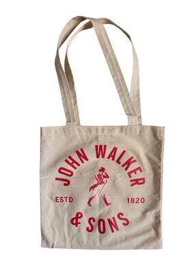 Johnnie Walker & Sons "Keep Walking" Canvas Tote Bag
